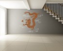 Dragon Wall Decal Chinese Style Vinyl Stickers